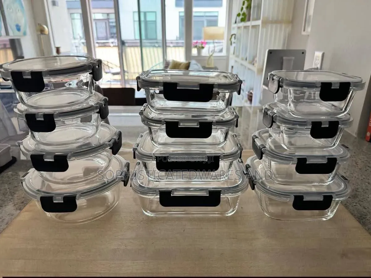 12in1 High Quality Borosilicate Glass Bowl