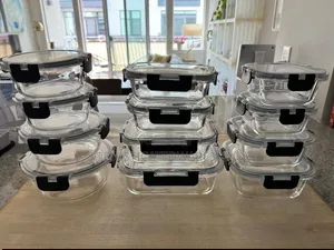 12in1 High Quality Borosilicate Glass Bowl