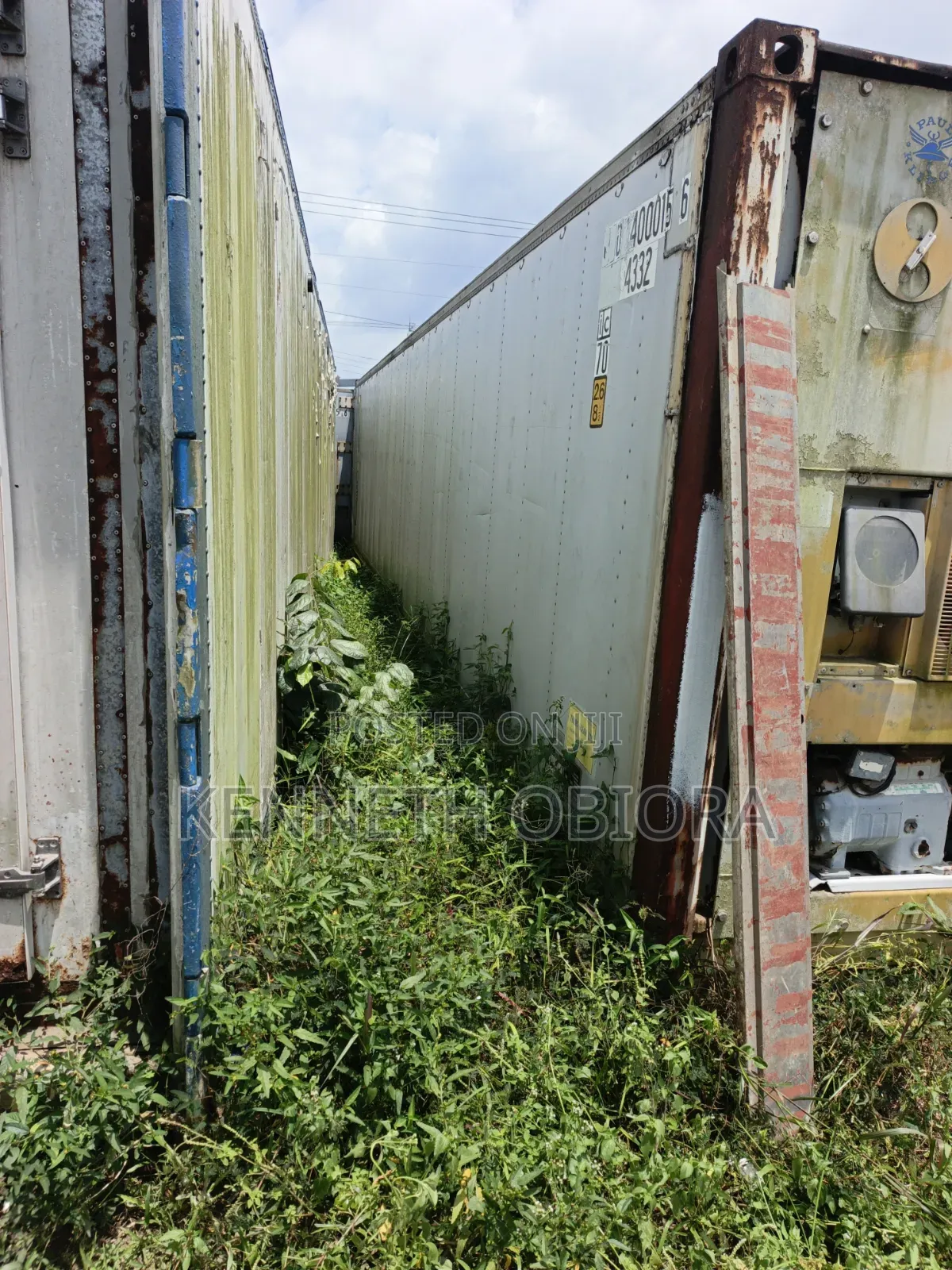 40ft Old Modern Working Reefer