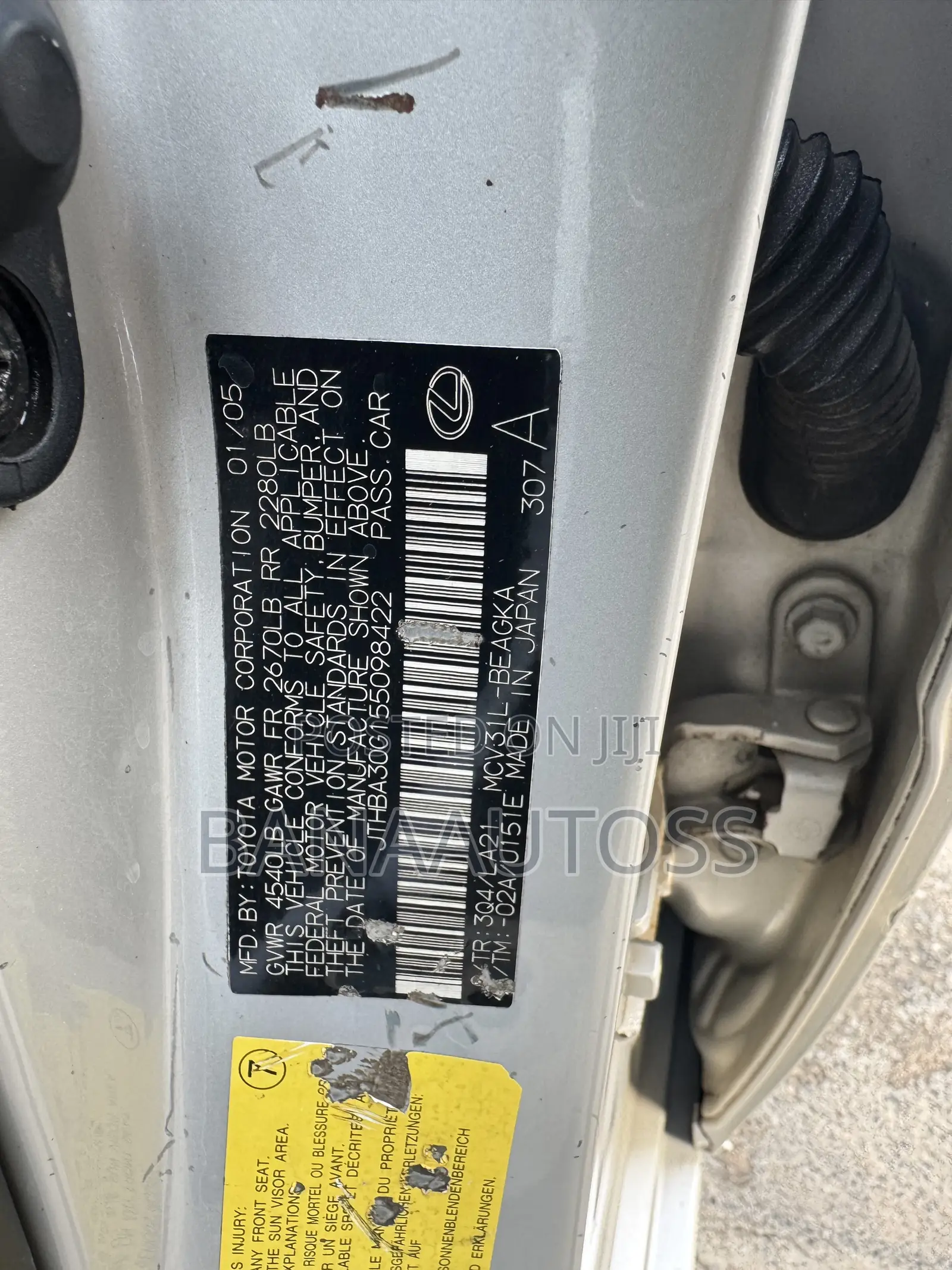 Lexus ES 2005 Silver