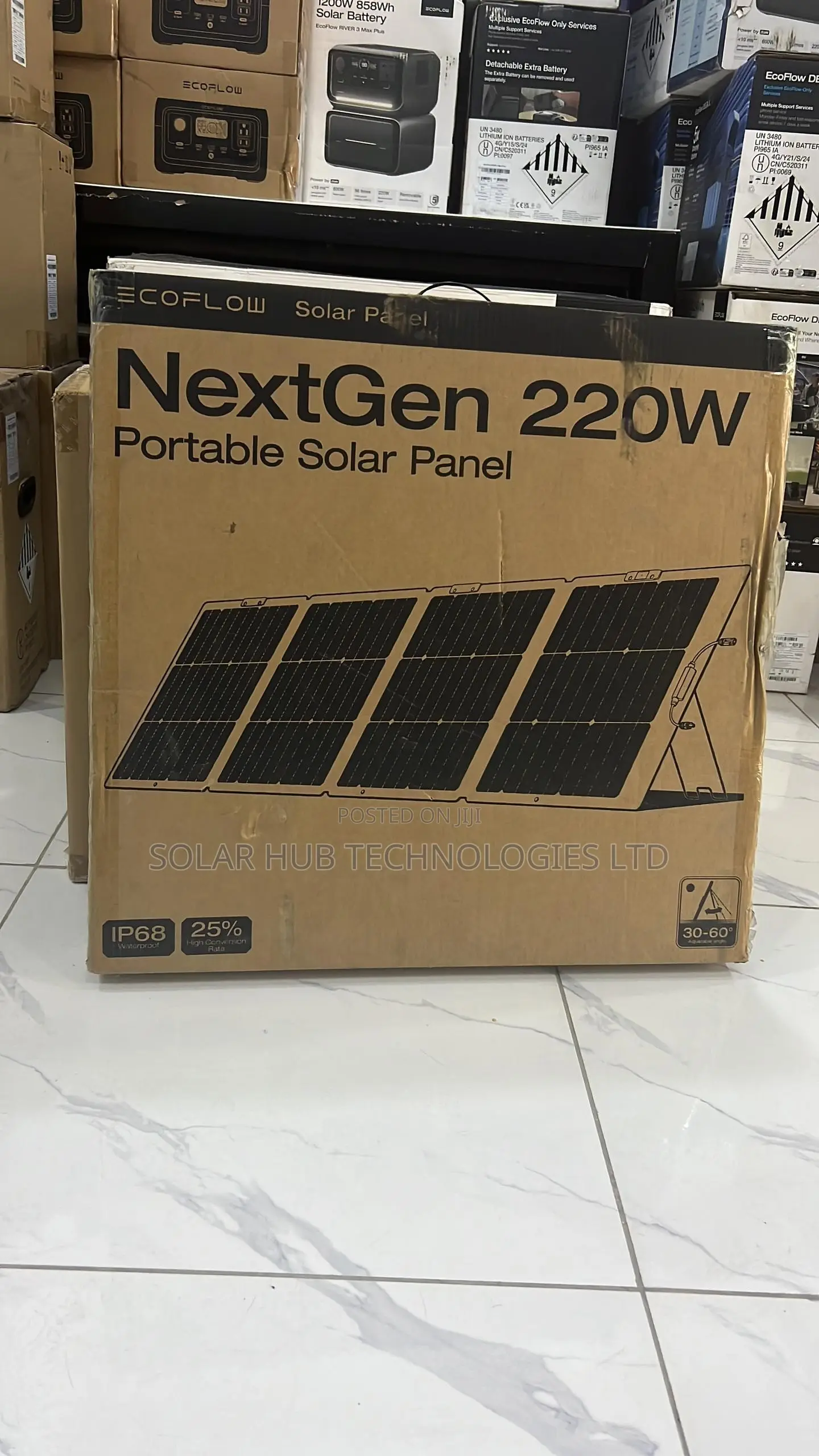 EcoFlow 220W Portable Solar Panel