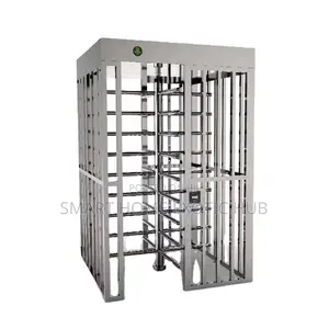 High Precision Access Control Full Height Turnstile Gate