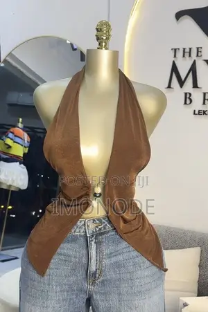 Female Denim Midi Gown
