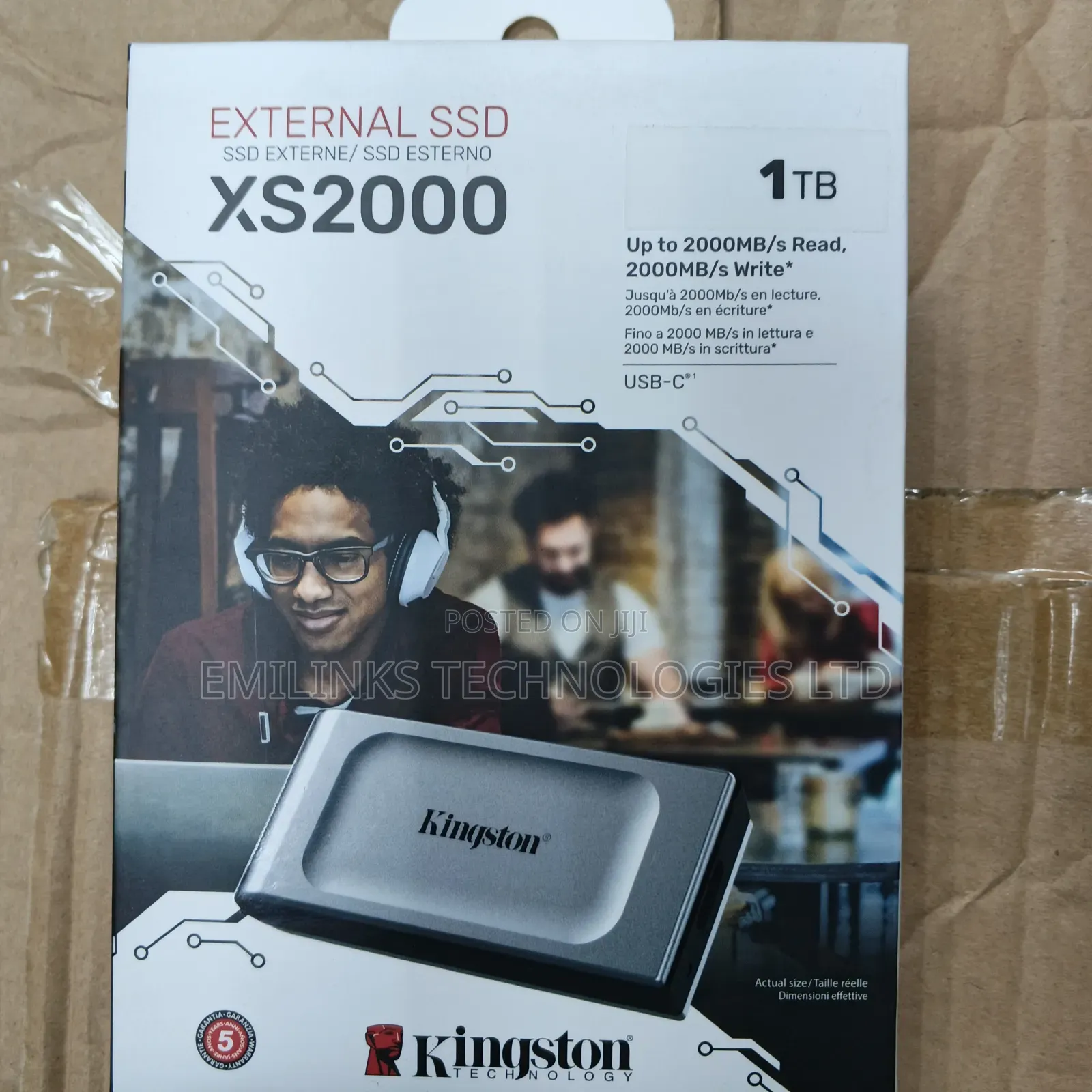 Kingston Xs2000 External SSD 1TB