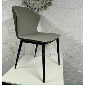 Modern Armless Dining Chairs With Padded Faux/Pu Leather Upholstery