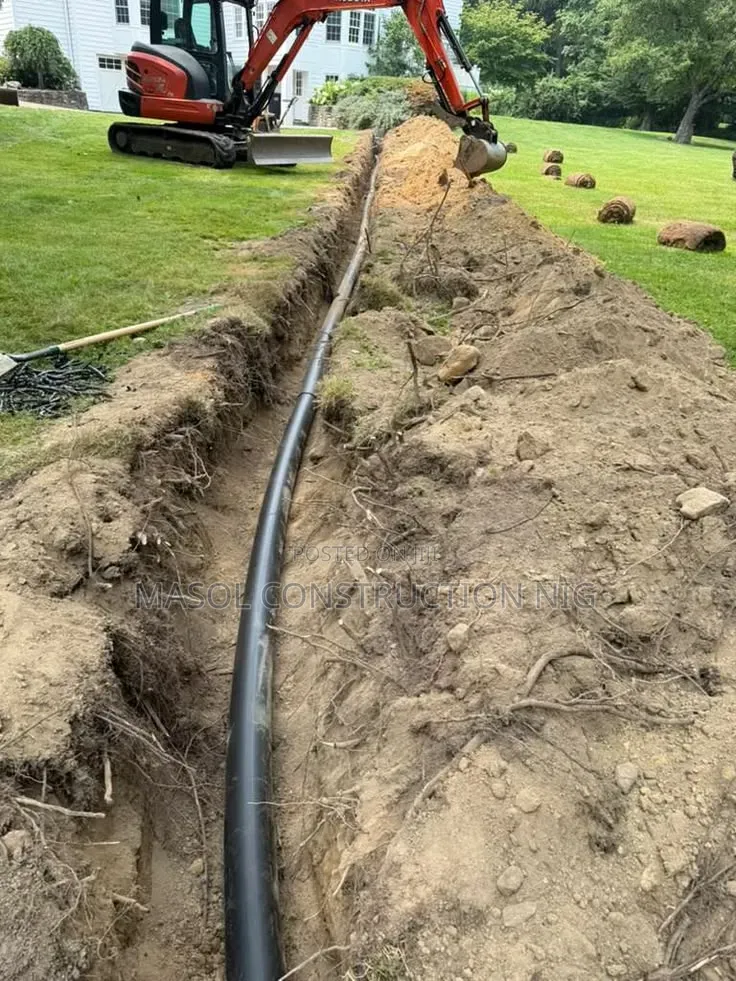 Roadside Drainage Chamber Construction