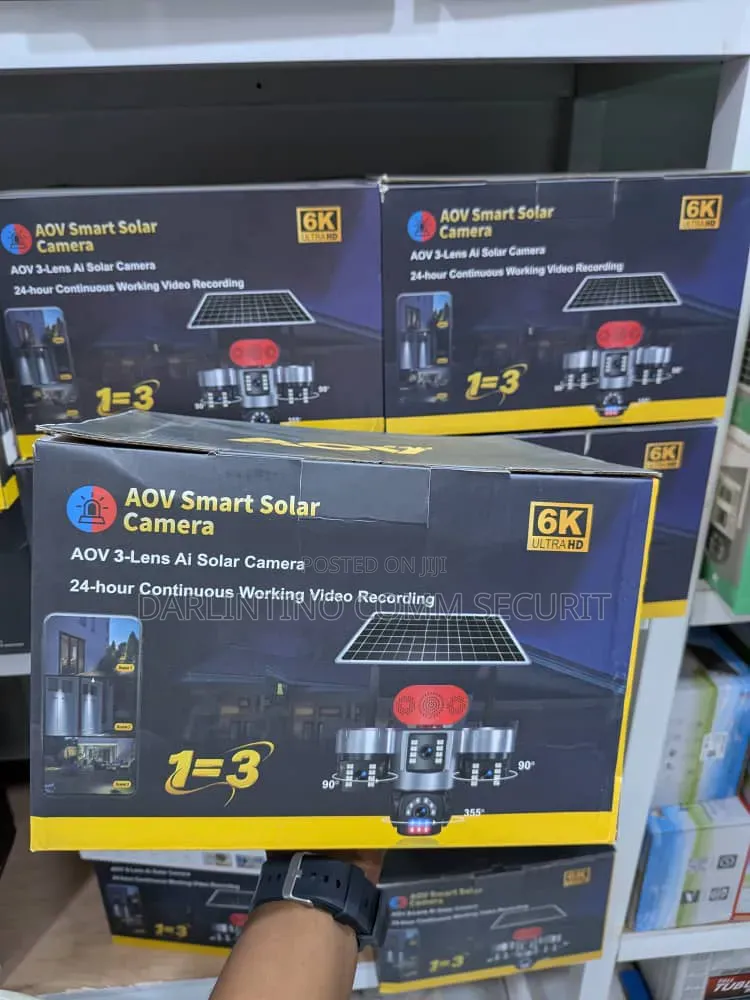 AOV Smart Solar Camera (AOV 3-Lens AI Solar Camera