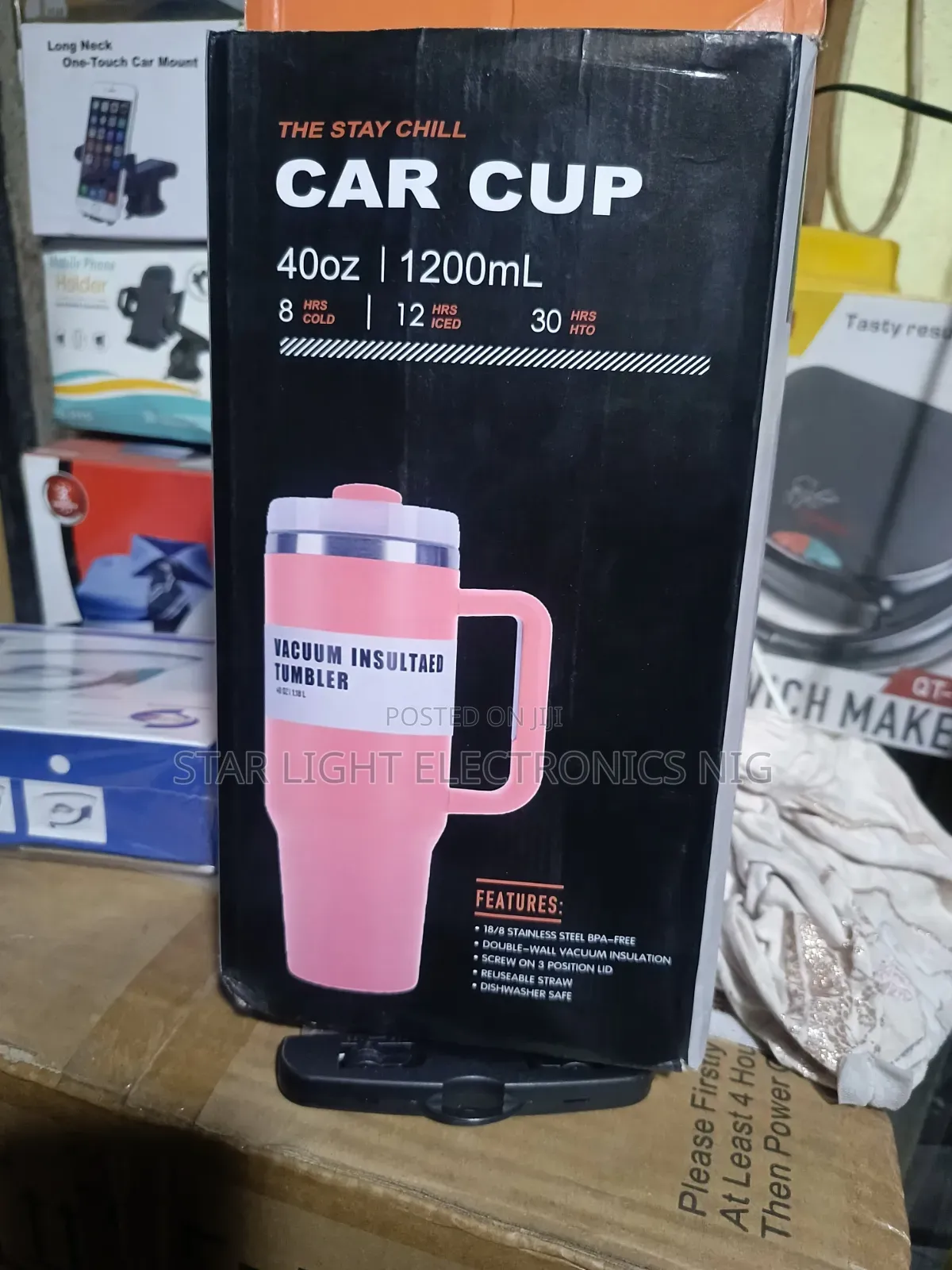 Car Cup Stay Chill