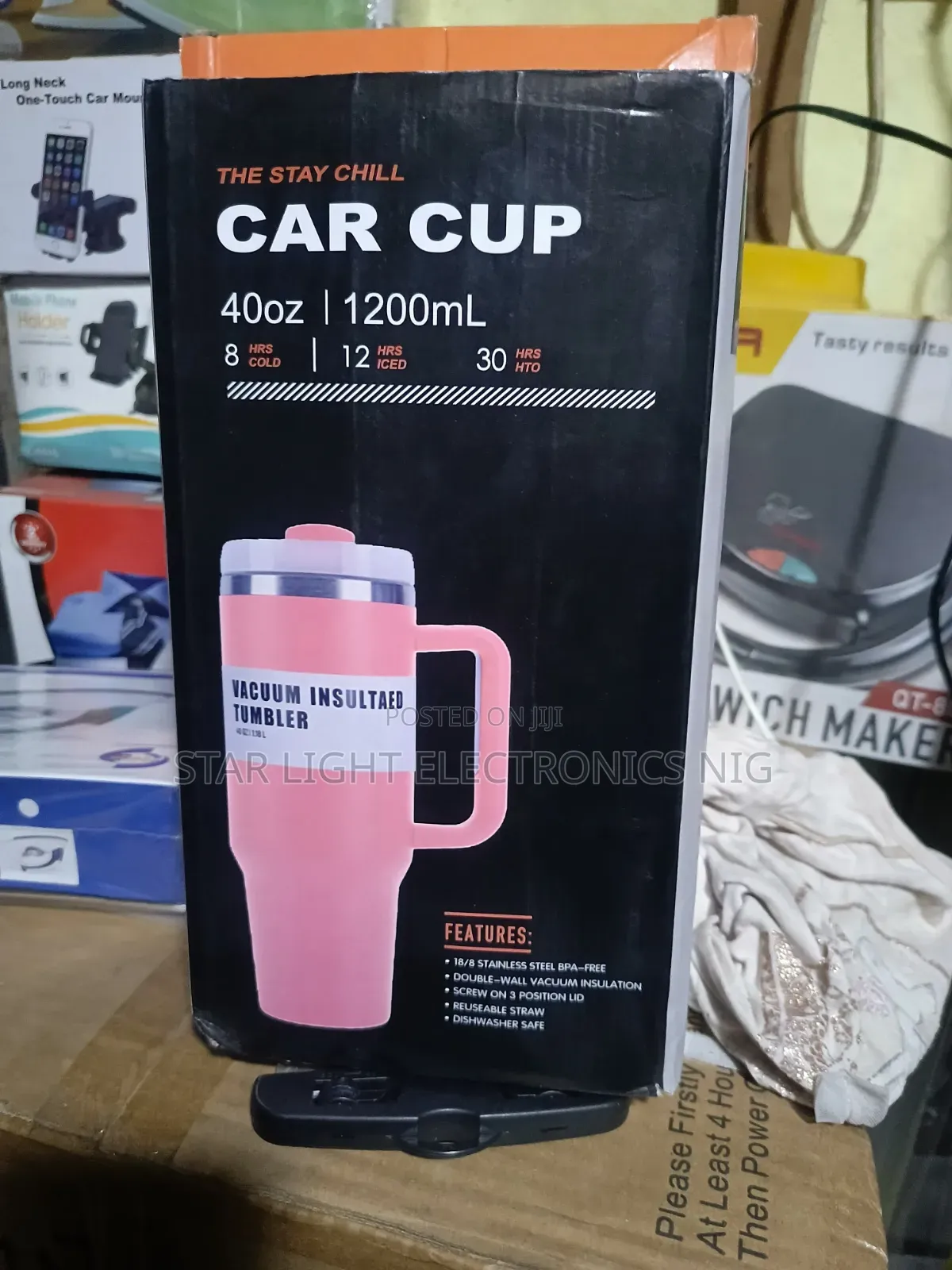 Car Cup Stay Chill