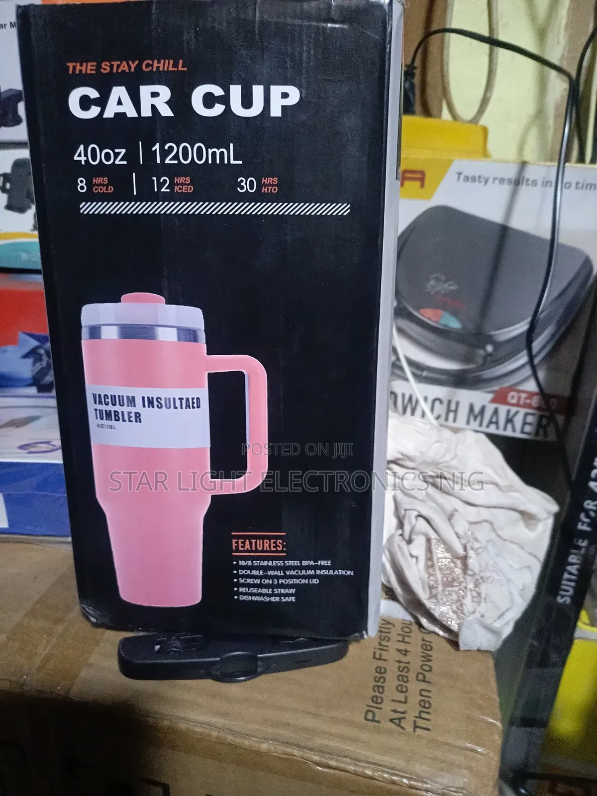Car Cup Stay Chill