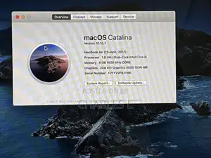 Laptop Apple MacBook 2017 8GB Intel Core i5 SSD 128GB