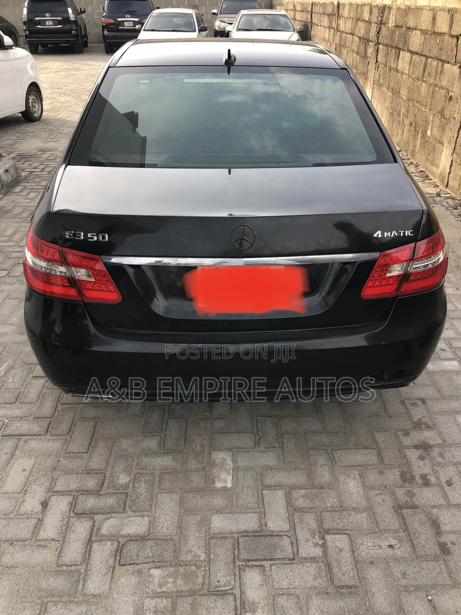 Mercedes-Benz E350 2010 Black