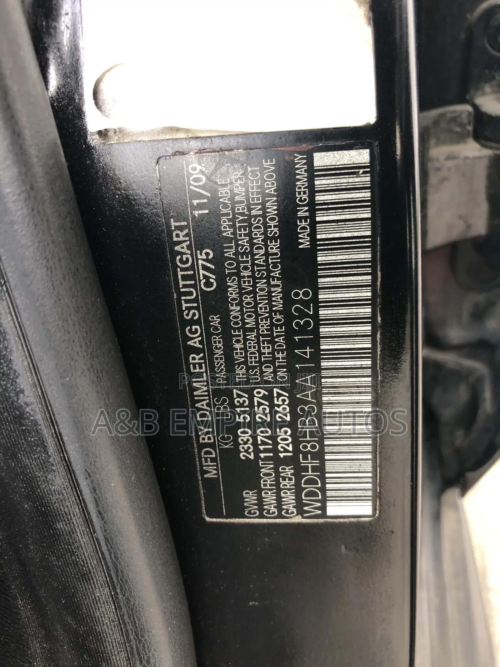 Mercedes-Benz E350 2010 Black