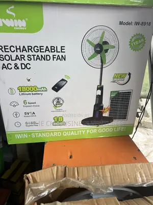 Quality New Rechargeable Fan With Mosquito Repellent N Solar Panel