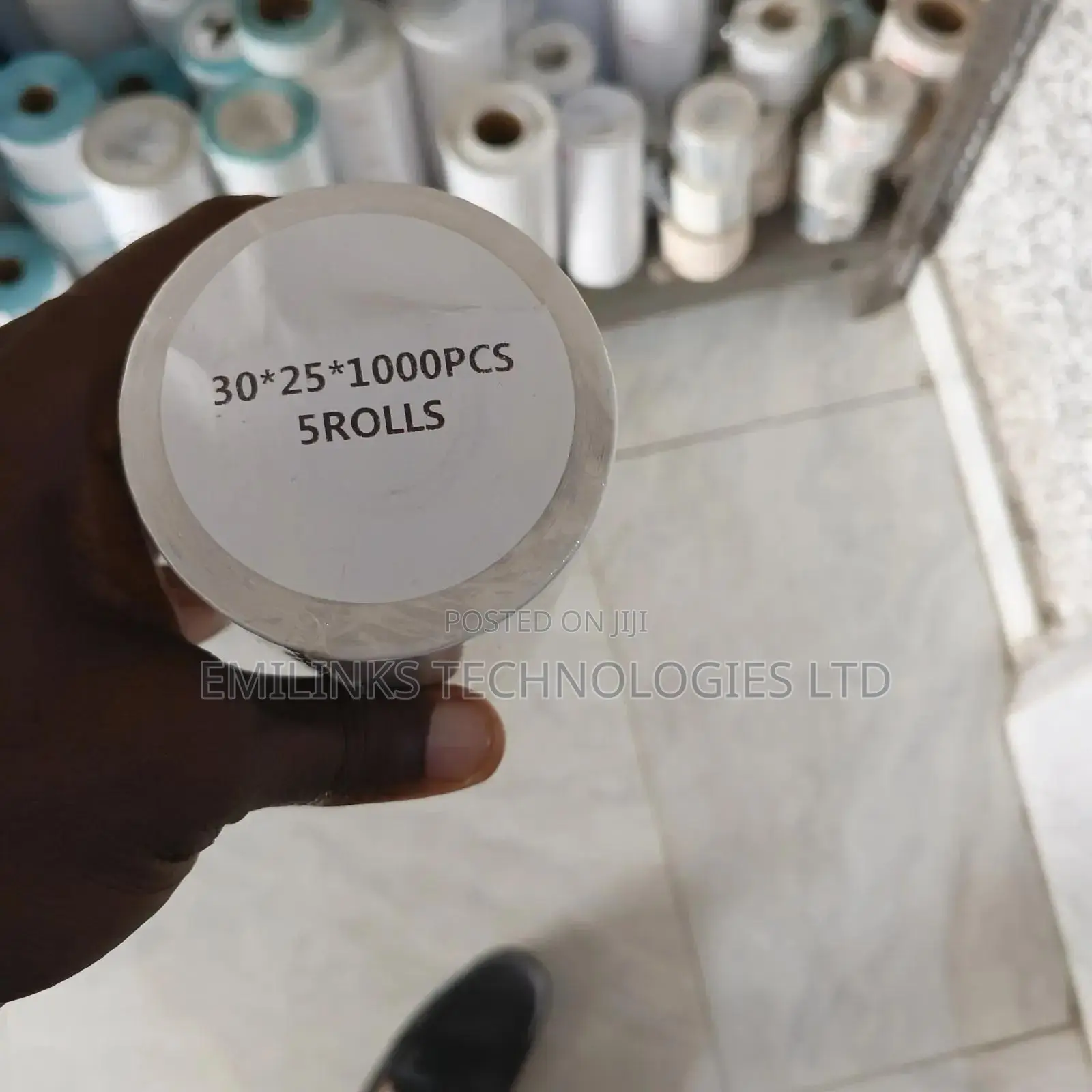30*25 Thermal Barcode Sticker Label