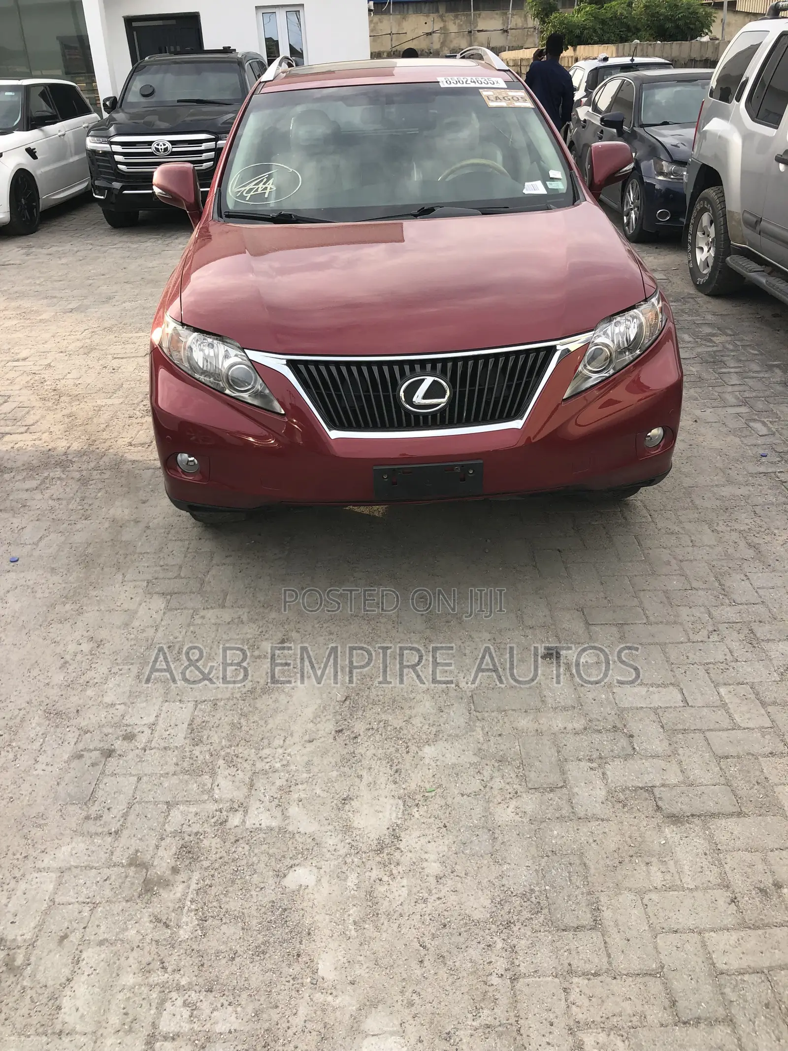 Lexus RX 2010 Red