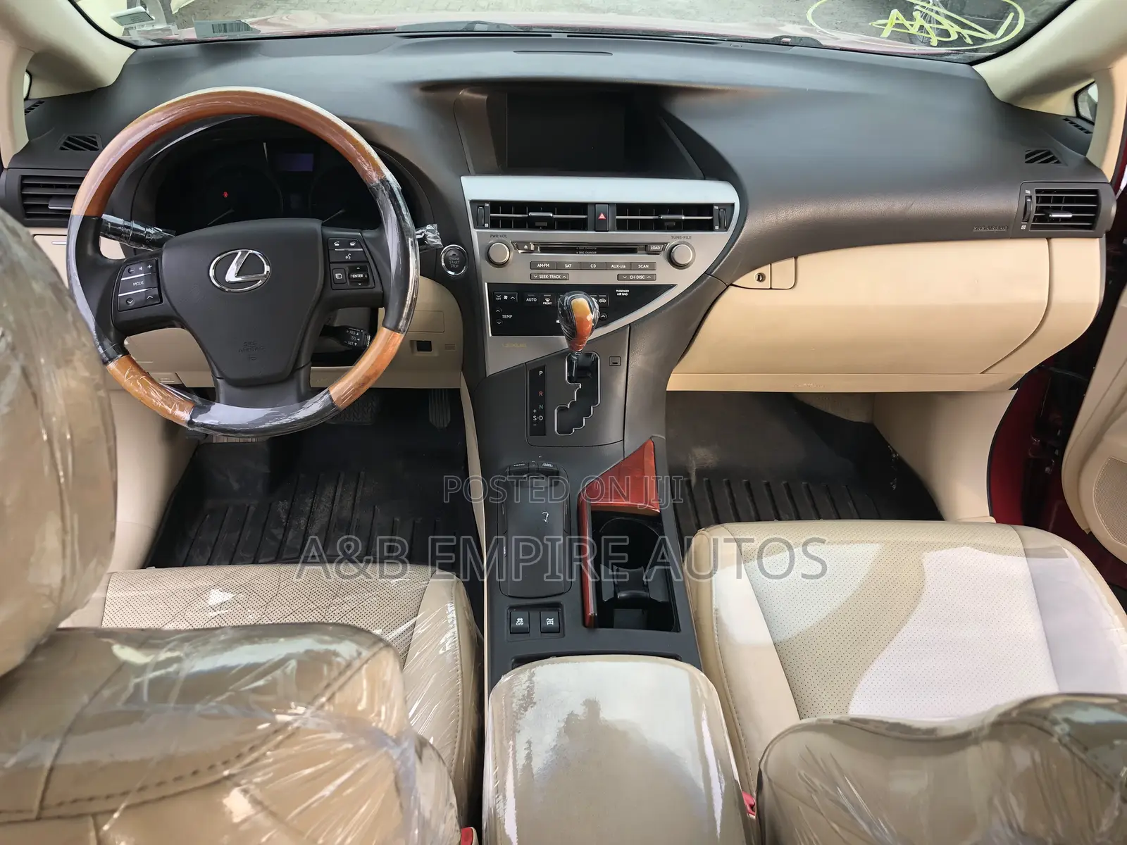 Lexus RX 2010 Red