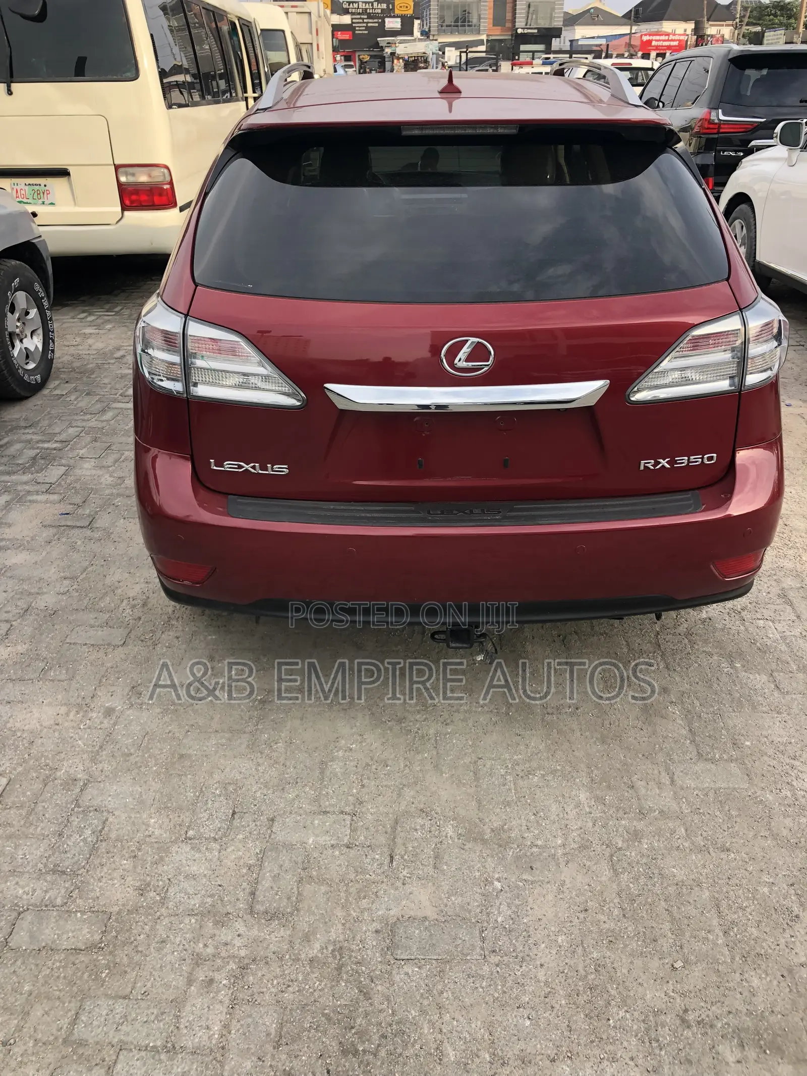 Lexus RX 2010 Red
