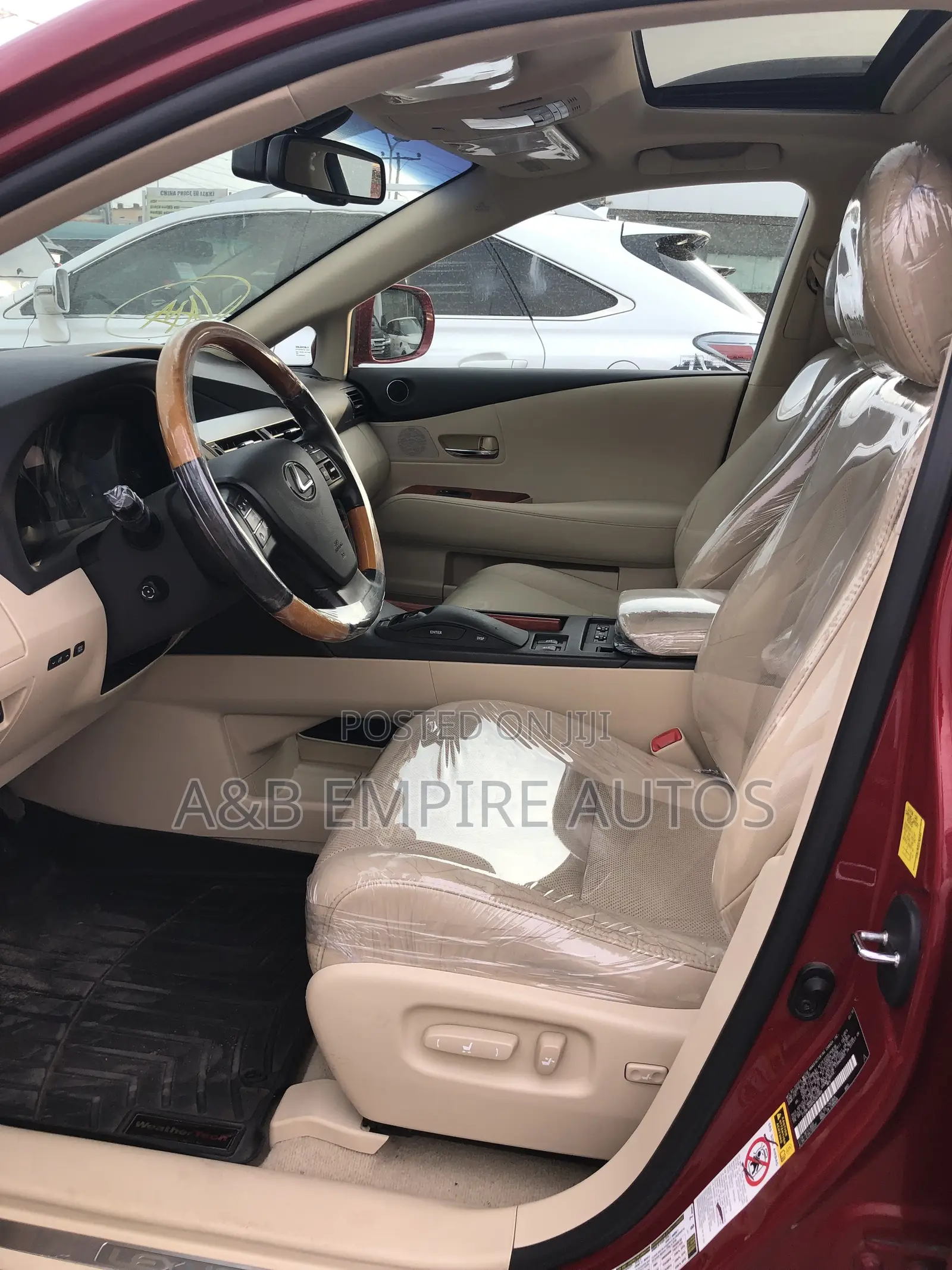 Lexus RX 2010 Red