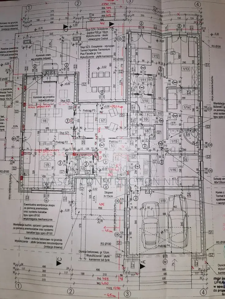 Four Bedroom Duplex Plan Development