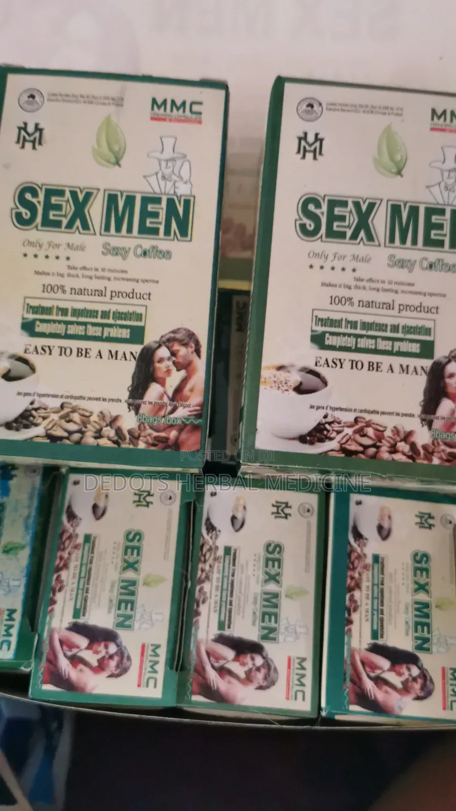 Herbal Coffee for Men Sexual Health, Long-Lasting Performance, Libido