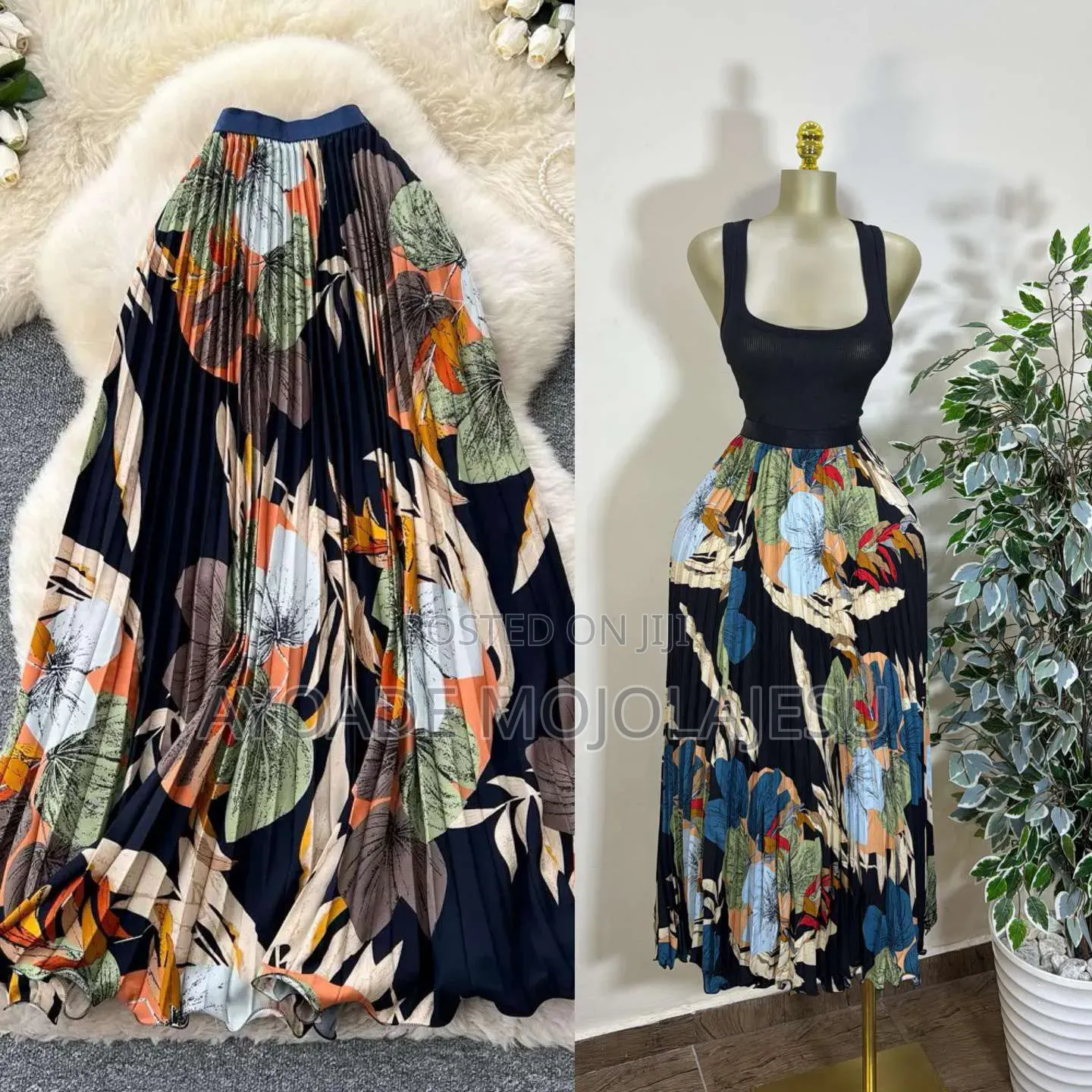 Pleated Skirt