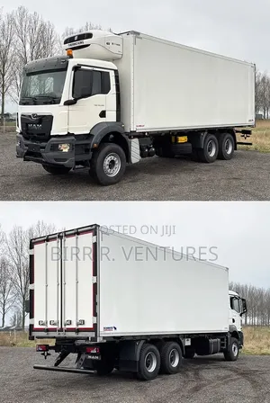 Covered Truck for Frozen Food Packaging Supplies