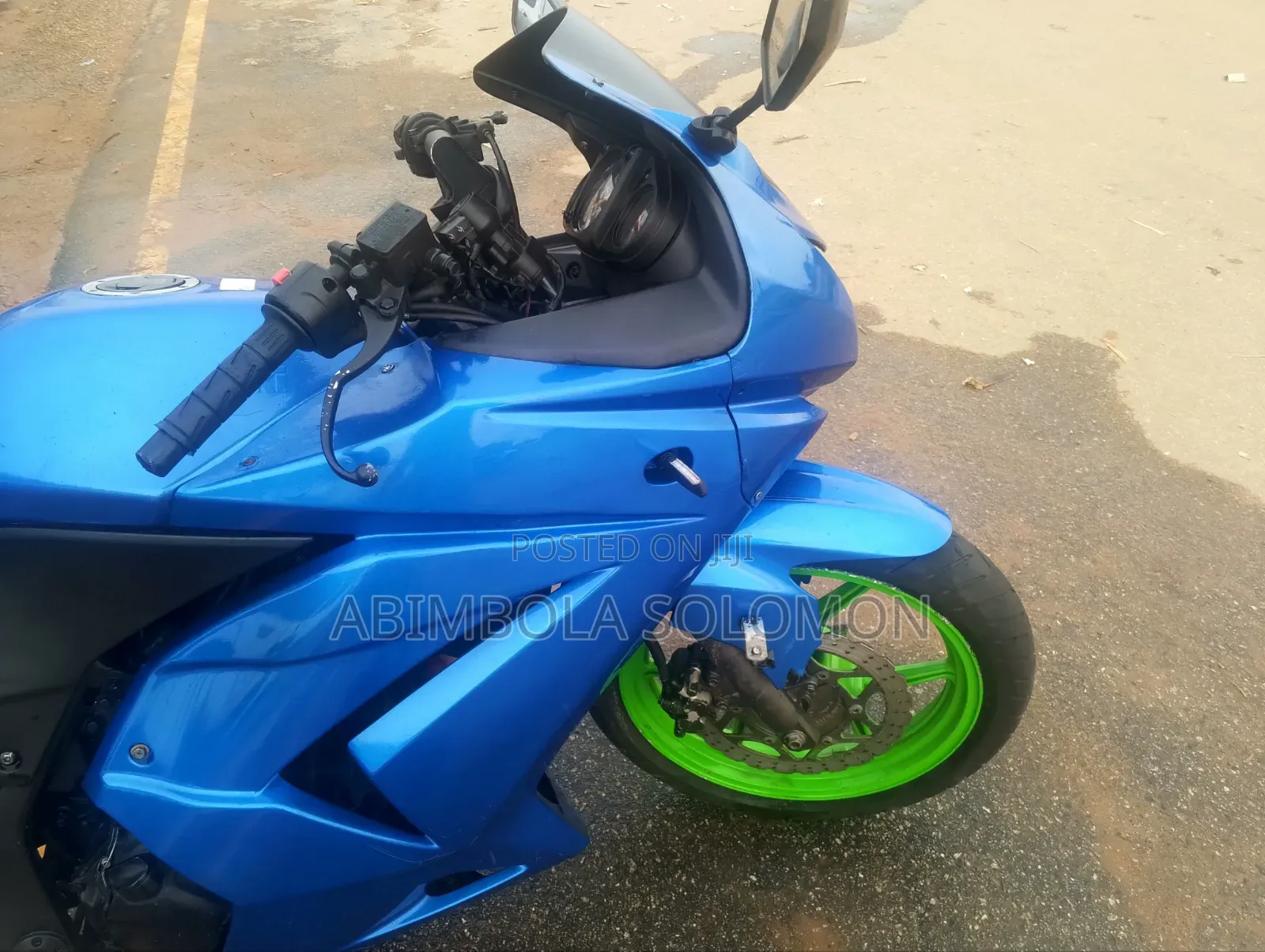 Kawasaki EX250 2012 Blue