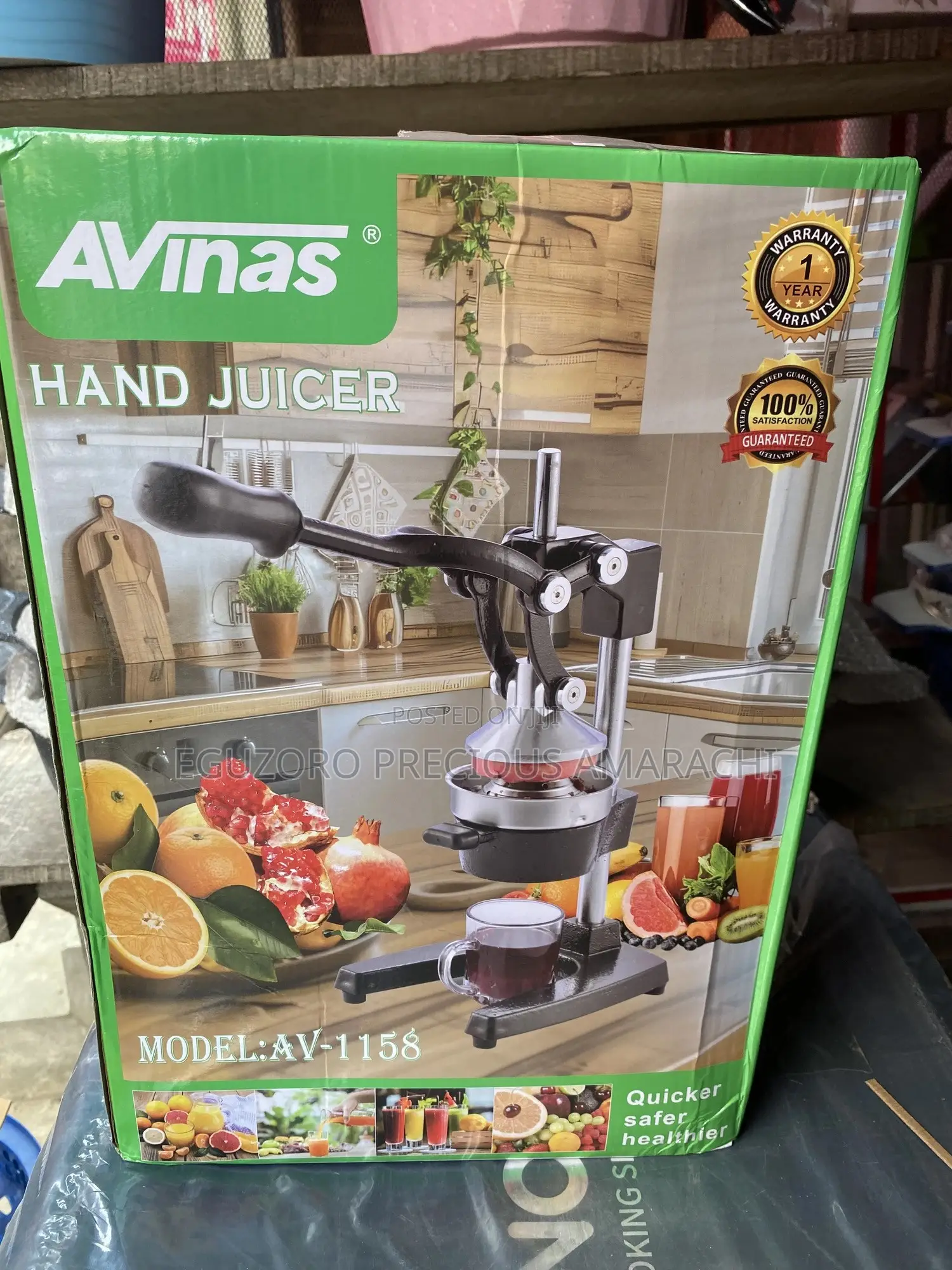 Manual Avinas Citrus Heavy Duty Juicer