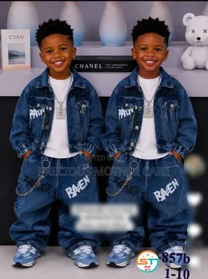 Quality Children Jeans Set Jacket,top and Bargin Trouser