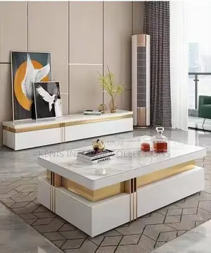 Luxury Center Table and TV Console
