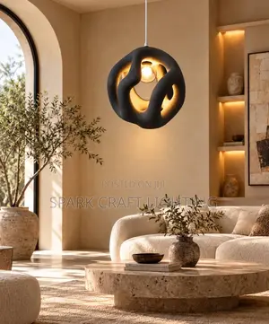 Luxury Sculptural Pendant Light – Modern Nordic Design