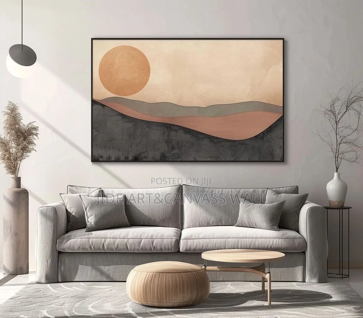 Modern Digital Abstract Wall Oil Art Interior Decors