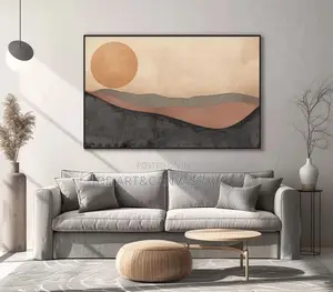 Modern Digital Abstract Wall Oil Art Interior Decors