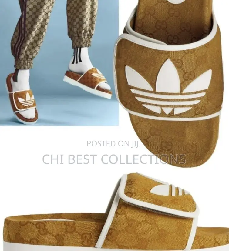 *New `Gucci X Adidas Mesa’ Slide