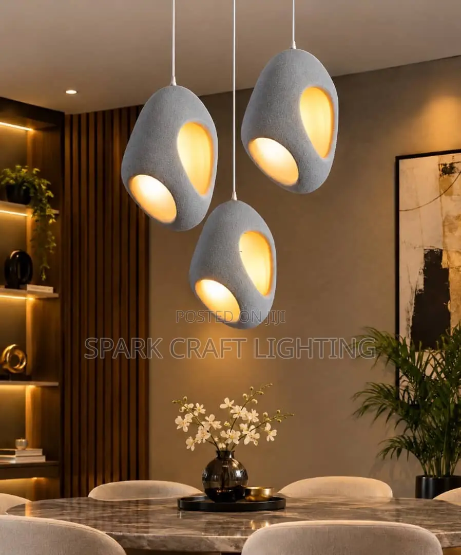 Luxury Sculptural Pendant Light – Modern Nordic Design