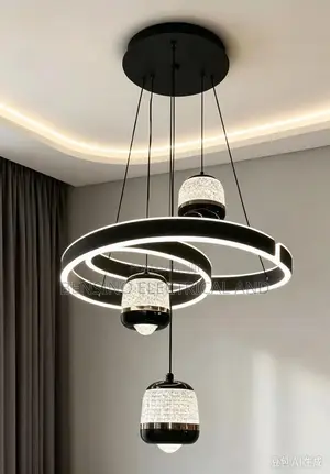 Ring LED Chandelier – Modern Decorative Light