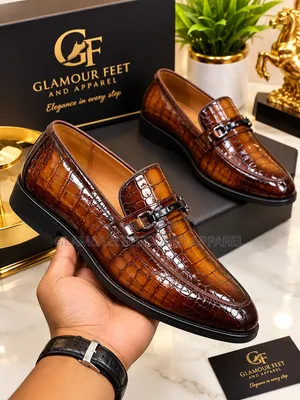 Premium Men's All Brown Loafers. Classical and Elegant.