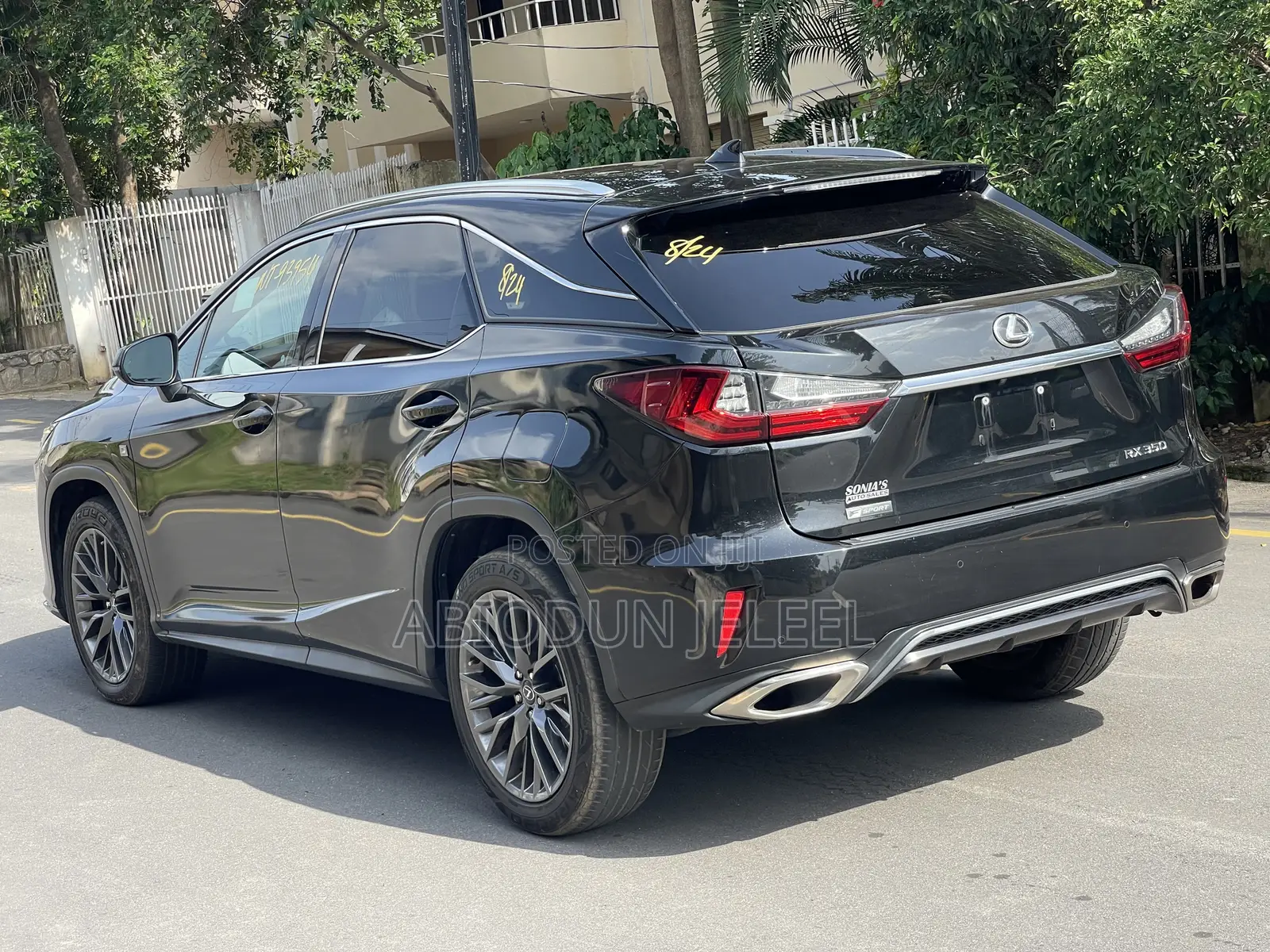 Lexus RX 2018 Black