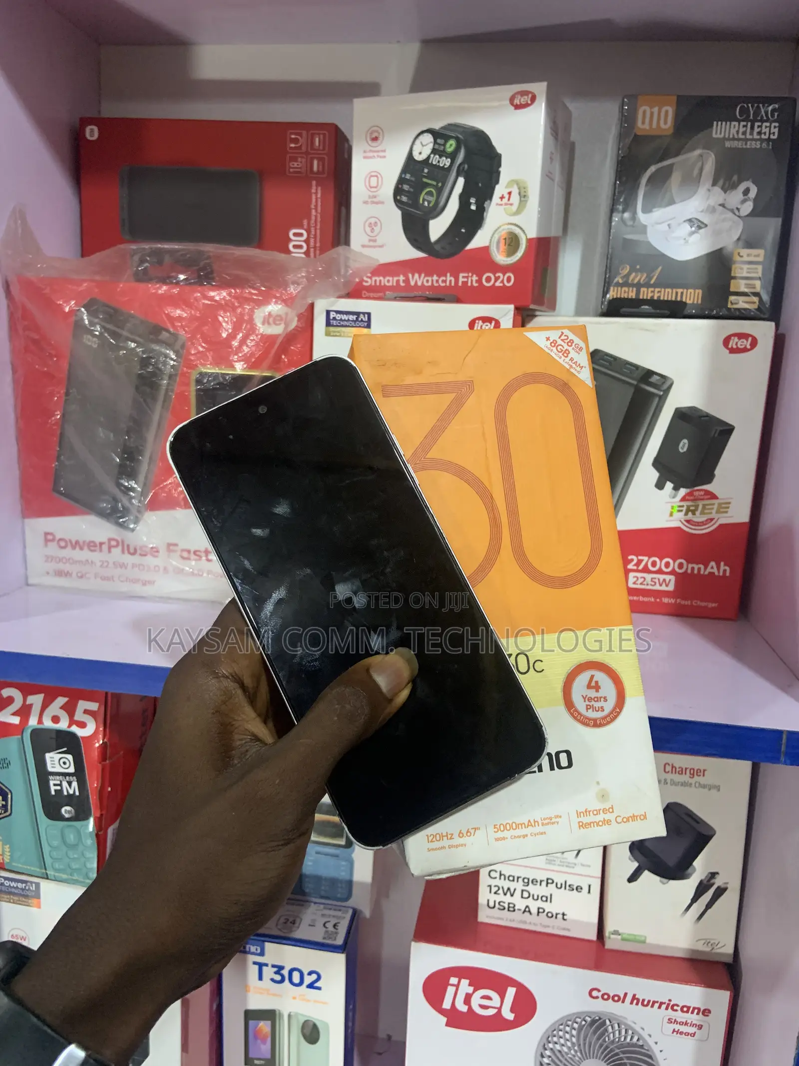 Tecno Spark 30C 128 GB White