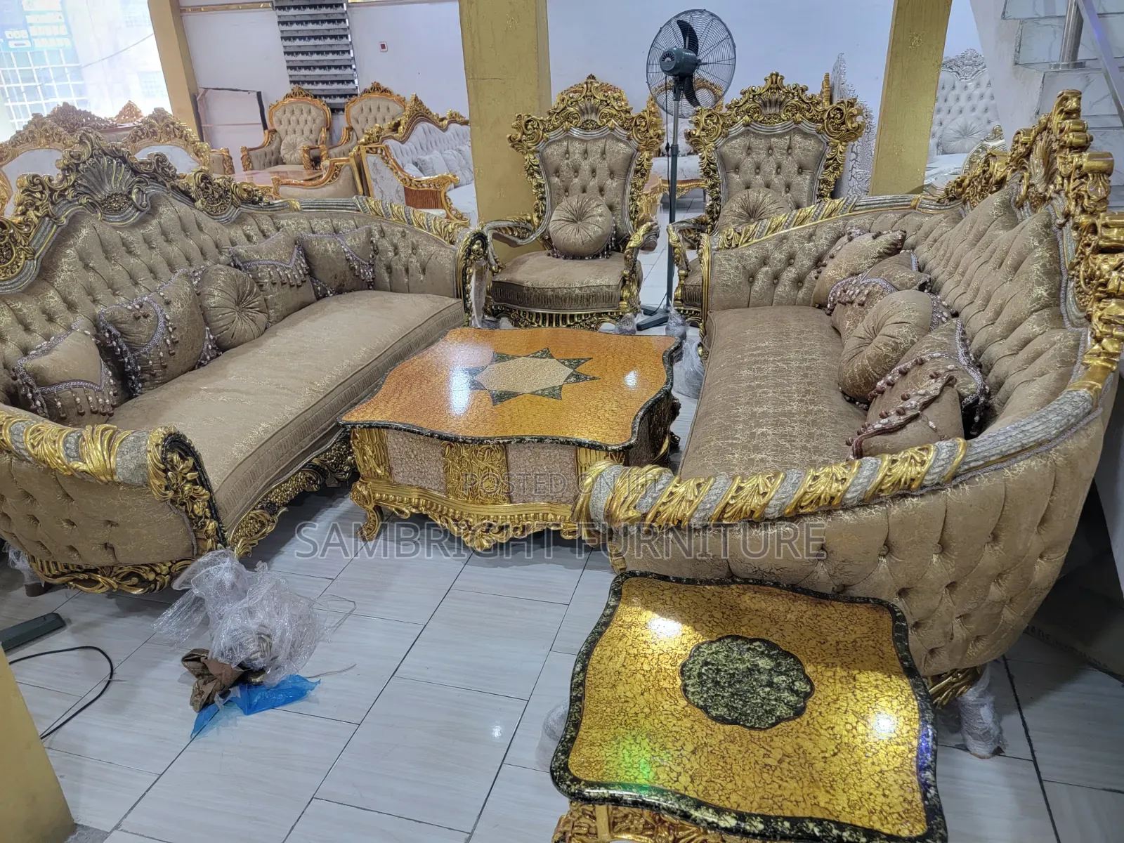 Golden Royal Chair