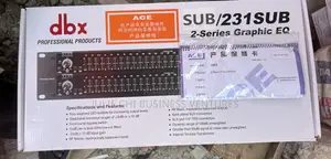 Quality Brand New DBX Equalizer With Sub Output