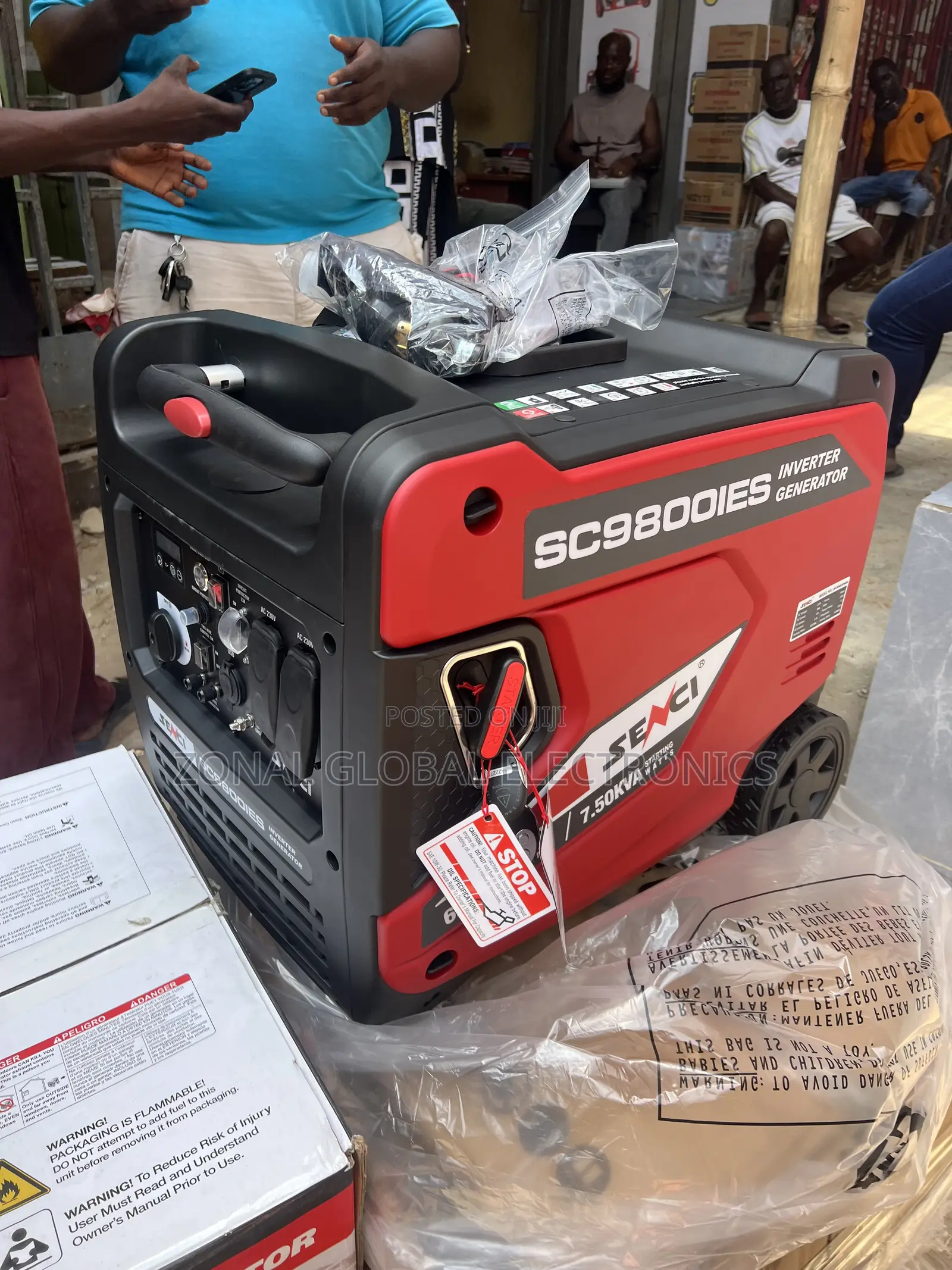 7.5kva Senci Inverter Generator Remote Control