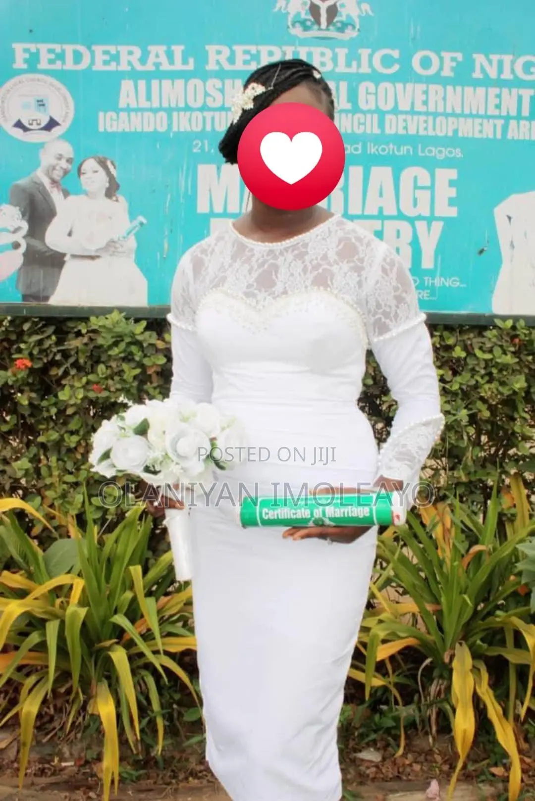 Affordable Registry Wedding Gown – Neatly Used