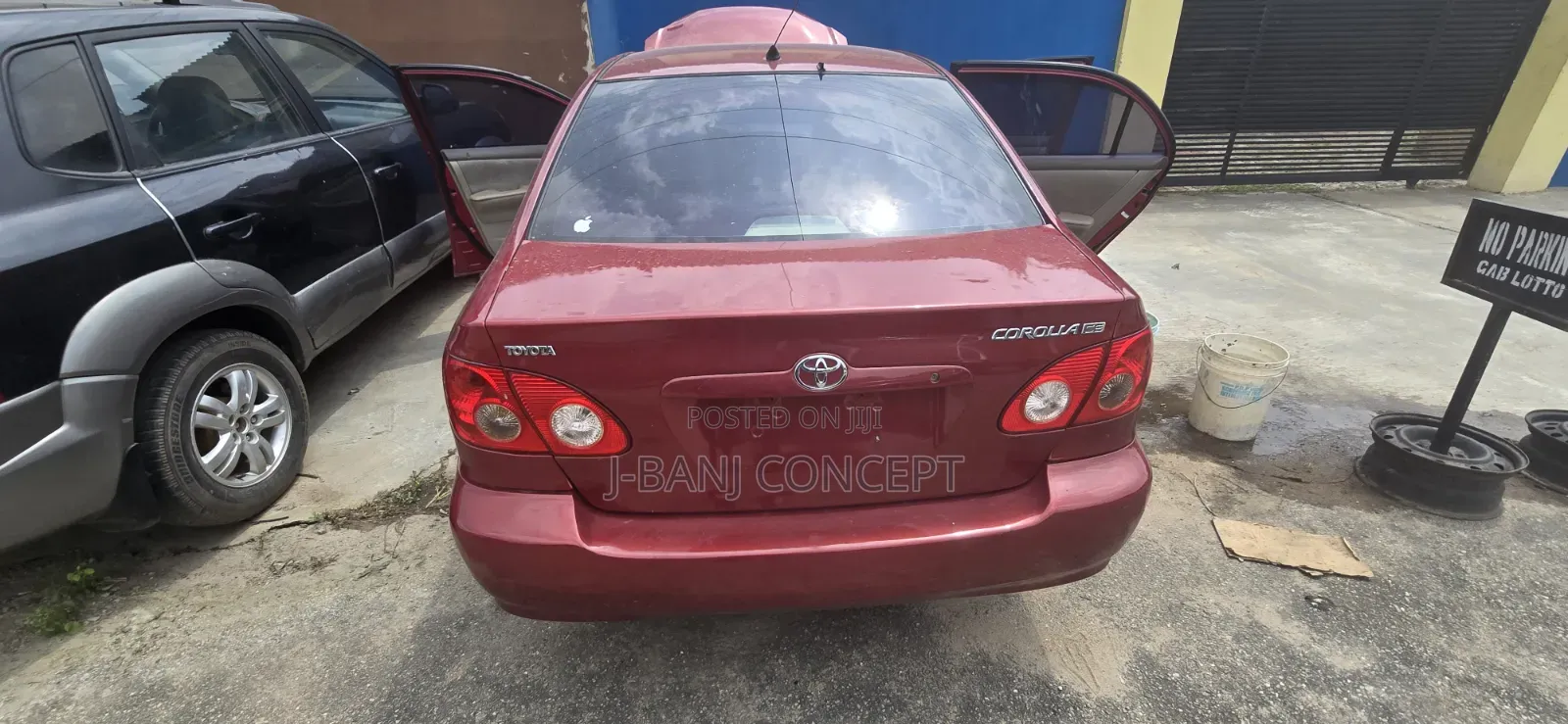 Toyota Corolla LE 2007 Red