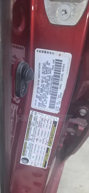 Toyota Corolla LE 2007 Red