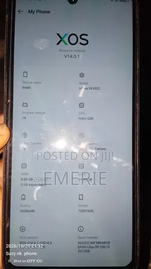Infinix Smart 9 64 GB Silver