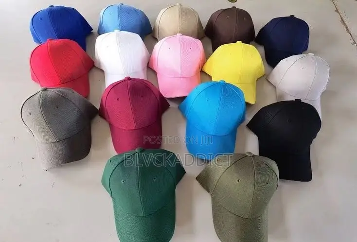 Bulk Plain Kanin Face Caps