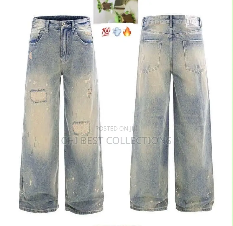 Update Trending High Quality Luxury Baggy Jesns