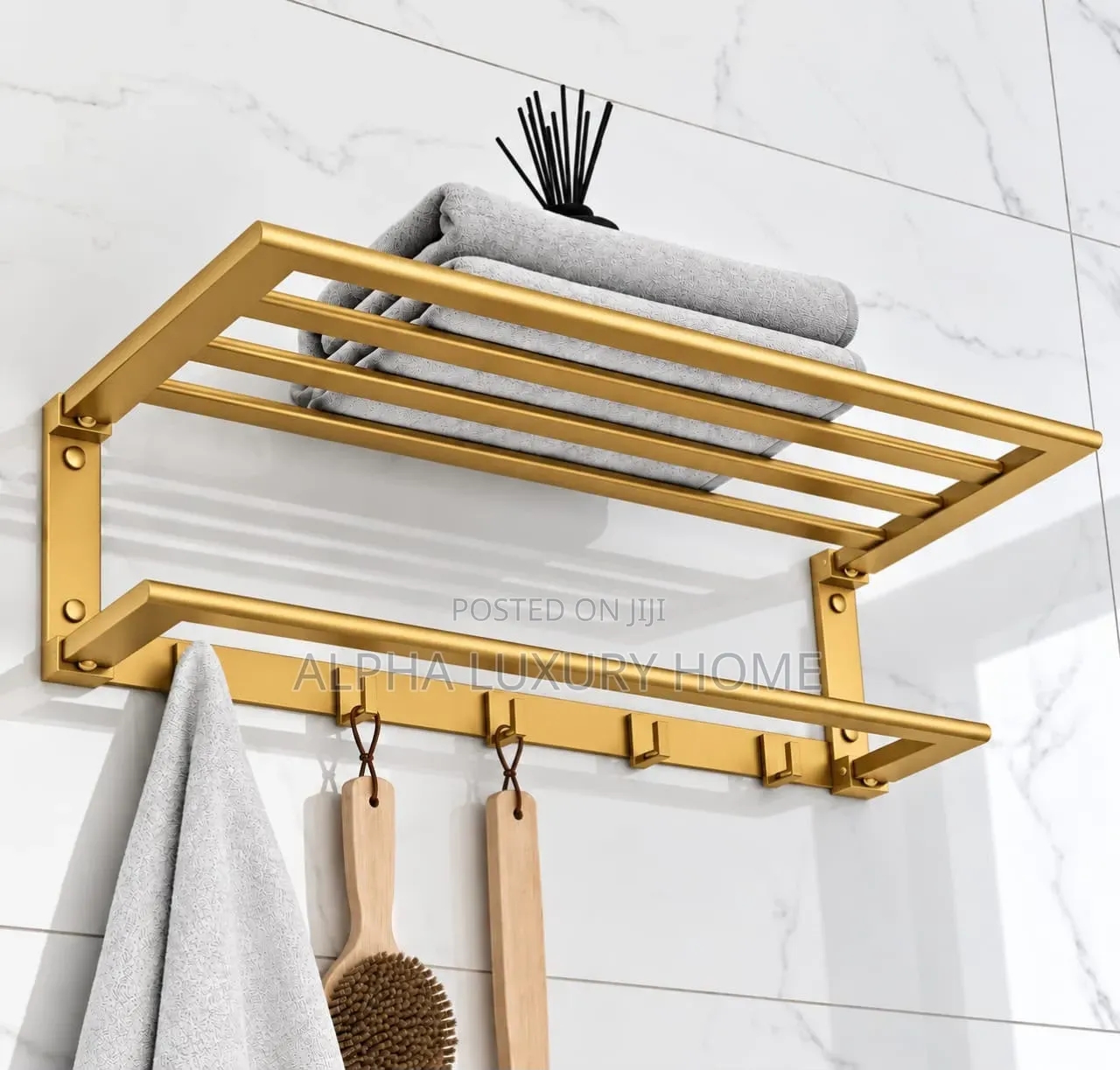 Foldable Multiple Towel Rack